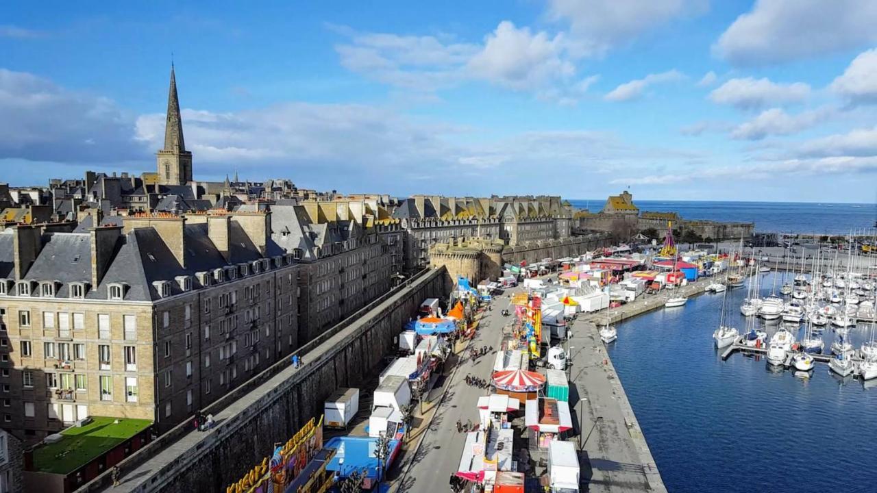 Le Nautilus, Saint Malo, Les Bas Sablons 아파트 외부 사진